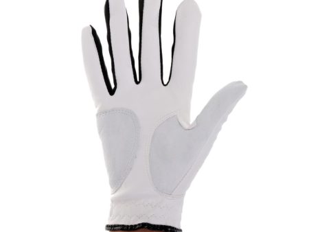 Maxbell Maxbell Men s Soft Breathable Synthetic Leather Golf Glove Mitten for Right Hand 23# Fashion