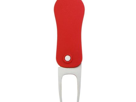 Maxbell Maxbell Portable Golf Divot Tool Golf Ball Mark Pitch Cleaner Repairer Fork Red Online