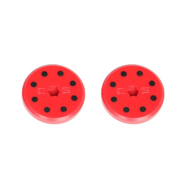 Maxbell Maxbell 2 pcs Replacement Slider Block for Skateboard Longboard Sliding Gloves Red Fashion