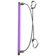 Maxbell Maxbell Portable Pilates Bar Gym Stick Exercise Resistance Band Fitness Purple Hot on Sale