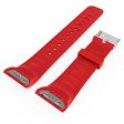 Maxbell Maxbell Silicone Gel Wrist Band Replacement Strap for Samsung Gear Fit2 Watch Red Supply