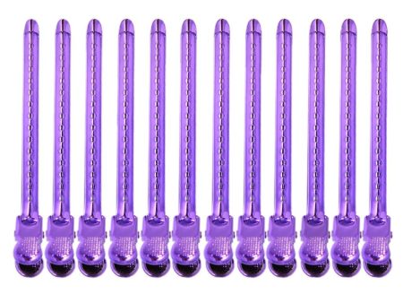 Maxbell Maxbell 14pcs Duckbill Clips 3.5   Curling Clip Grips for Hair Styling Makeup Purple For Cheap