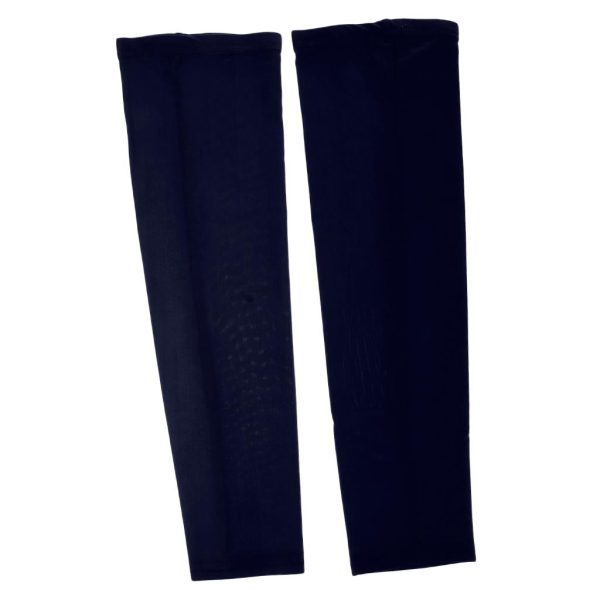 Maxbell Maxbell 1 Pair Stretch Football UV Sun Protection Arm Sleeves Cover  L Navy Online Hot Sale