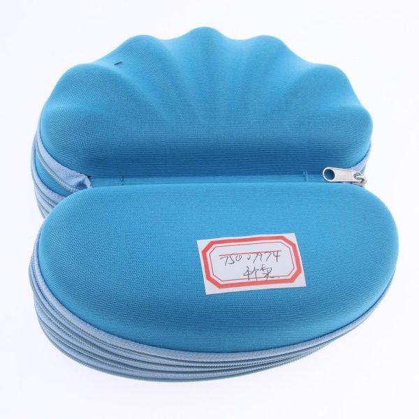 Maxbell Maxbell 4Pcs EVA Zipper Eyeglass Box Glasses Case Protector Container Light Blue Discount