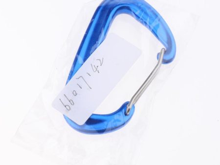 Maxbell Maxbell Aluminium 12KN Wiregate Carabiners Heavy Duty for Hammock Rocking Camping Blue For Cheap