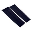 Maxbell Maxbell 1 Pair Stretch Football UV Sun Protection Arm Sleeves Cover  L Navy Online Hot Sale