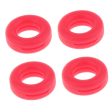 Maxbell Maxbell 2 Pairs Anti Slip Silicone Ear Hooks Holder for Glasses Red For Sale