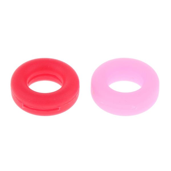 Maxbell Maxbell 2 Pairs Anti Slip Silicone Ear Hooks Holder for Glasses Red Pink Hot on Sale