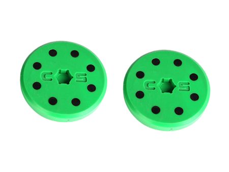 Maxbell Maxbell 2 pcs Replacement Slider Block for Skateboard Longboard Sliding Gloves Green Online Hot Sale