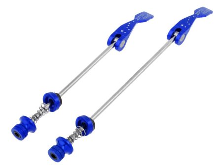 Maxbell Maxbell Bicycle Quick Release Skewers Road Bike Cycling Wheel Hub Skewers Blue Online now