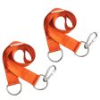 Maxbell Maxbell Outdoor Hammocks Tree Swing Hanging Straps with Safer Lock Snap Hooks Orange Supply