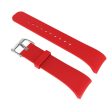 Maxbell Maxbell Silicone Gel Wrist Band Replacement Strap for Samsung Gear Fit2 Watch Red Supply