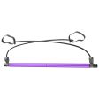 Maxbell Maxbell Portable Pilates Bar Gym Stick Exercise Resistance Band Fitness Purple Hot on Sale