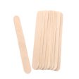 Maxbell Maxbell 100 Piece Wooden Hair Removal Sticks Wax Applicator Waxing Beans Spatulas Supply