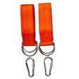 Maxbell Maxbell Outdoor Hammocks Tree Swing Hanging Straps with Safer Lock Snap Hooks Orange Supply