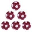 Maxbell Maxbell Table Football Soccer Machine 36mm Plastic Foosball Dark Red For Discount