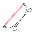 Maxbell Maxbell Portable Pilates Bar Gym Stick Exercise Resistance Band Fitness Rose Red For Sale