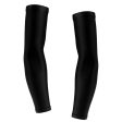 Maxbell Maxbell 1 Pair Stretch Football UV Sun Protection Arm Sleeves Cover  XXL Black Online now