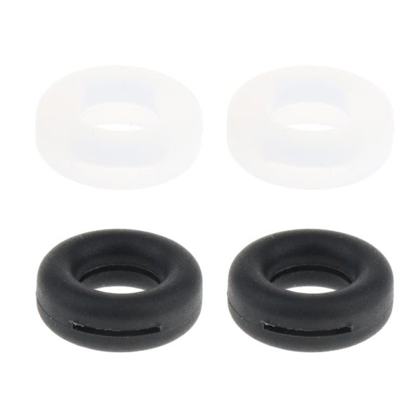 Maxbell Maxbell 2 Pairs Anti Slip Silicone Ear Hooks Holder for Glasses Black White For Discount