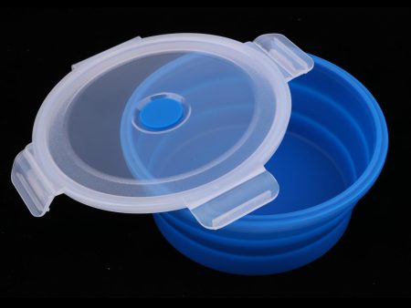 Maxbell Maxbell Collapsible Silicone Camping Bowl, Food-grade and BPA-free 900ml Blue Online