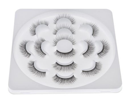 Maxbell Maxbell 7 Pairs 3D Long Thick False Eyelashes Handmade Reusable Makeup Eyelash 11mm For Cheap