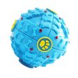 Maxbell Maxbell Pet Dog Interactive Squeaky Ball Feeding Food Ball Toy Puzzle Toy Blue - L on Sale