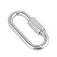 Maxbell Maxbell 1PC 6mm 316 Stainless Steel Chain Quick Link Marine Grade Outdoor Buckle on Sale