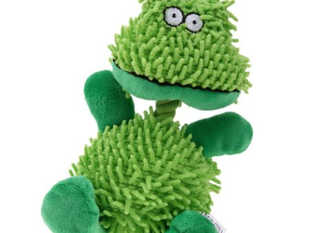 Maxbell Maxbell Funny Dog Toys Pet Puppy Chewing Squeaker Squeaky Plush Sound Play Toy S green For Sale