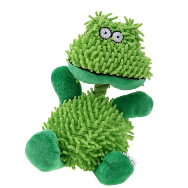 Maxbell Maxbell Funny Dog Toys Pet Puppy Chewing Squeaker Squeaky Plush Sound Play Toy S green For Sale