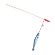 Maxbell Maxbell Cat Tease Stick Play Toy Kitty Amusement Fish Training Chaser Wand Mackerel Discount