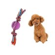 Maxbell Maxbell Pet Chew Toy Dog Round Ball with Rope Toy Puppy Teething Toys for Pet Dog Fashion