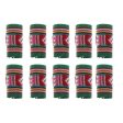 Maxbell Maxbell 10x Knitted Fabric Hair Dreadlock Beads Tubes For DIY Braids Pendants 01 Discount