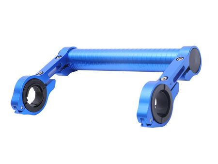 Maxbell Maxbell Bicycle Odometer Mount Bike Extension Bracket Camera Light Stand Rack Blue Discount