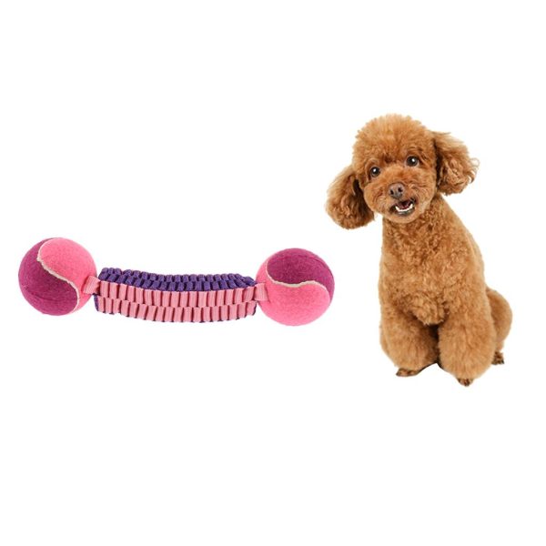 Maxbell Maxbell Elegant Dumbbell Shape Pet Chew Toy Puppy Dog Clean Teeth Training Tool For Discount