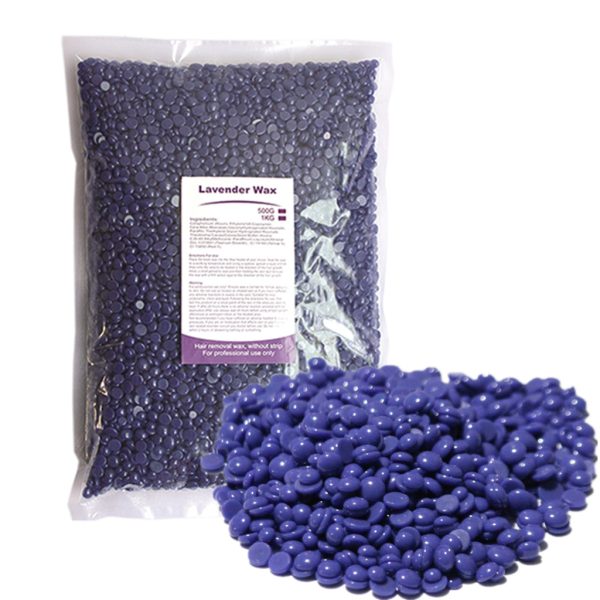 Maxbell Maxbell 1000g Wax Beans Hair Removal Face Leg Depilatory Hard Wax Pellets Lavender Sale