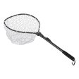 Maxbell Maxbell Premium Fishing Landing Net Catch and Release Net &Foldable Pole Black For Discount