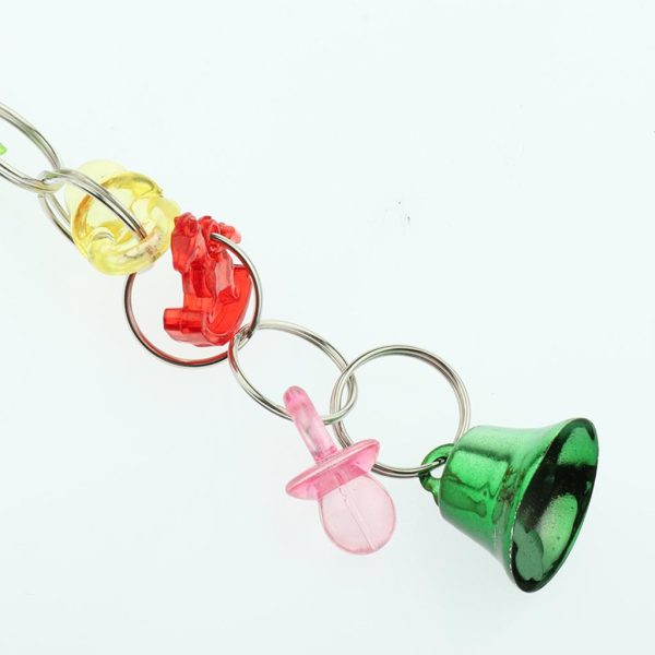 Maxbell Maxbell Parrot Acrylic Pacifier Bites Toy Chew Bites Gnawing Hanging String Toys For Sale