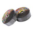 Maxbell Maxbell 1 Pair Bicycle Handlebar Tape PU Leather Breathable Handle Bar Wrap Rainbow Discount