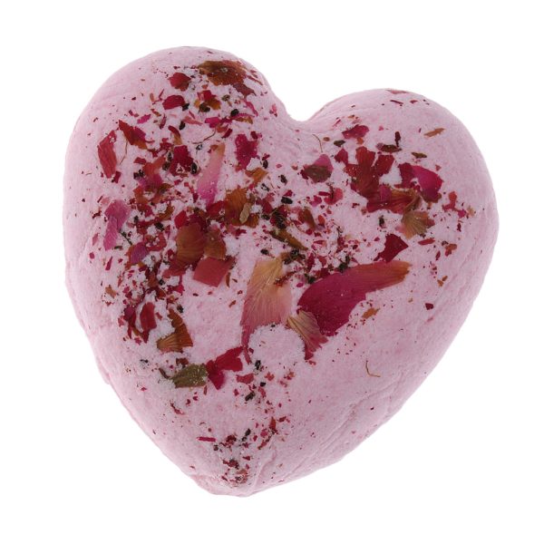 Maxbell Maxbell Heart Shaped Women Bubble Bath Salt Essential Oil Bomb Balls Pink Rose Hot on Sale