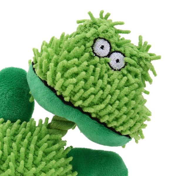 Maxbell Maxbell Funny Dog Toys Pet Puppy Chewing Squeaker Squeaky Plush Sound Play Toy S green For Sale