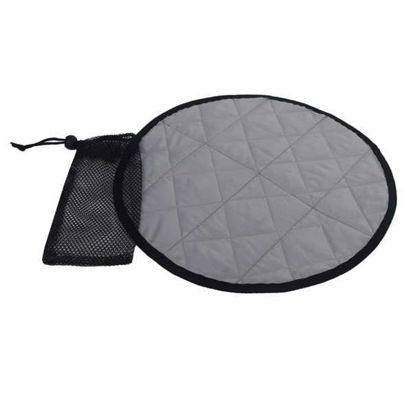 Maxbell Maxbell Foldable Seat Pad Chair Seat Padded Cushion with Storage Bag Gray For Discount