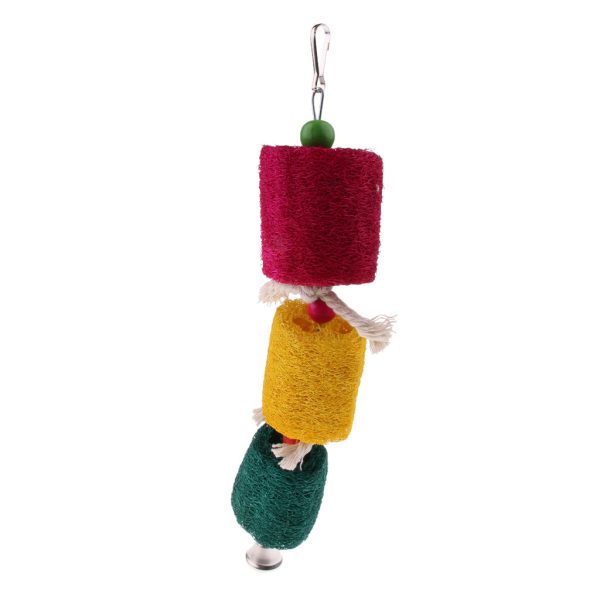 Maxbell Maxbell Hanging Chew Toy Parrot Chewing Toy with a Bell Teeth Care Treat and Chew ##20 Online now