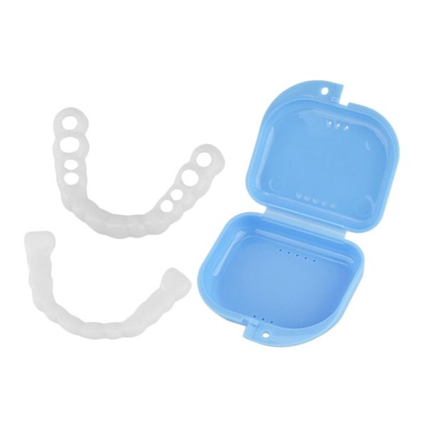 Maxbell Maxbell Plastic Orthodontic Retainer Aligner Case Teeth Braces Storage Box Blue 02 Sale