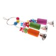 Maxbell Maxbell Hanging Chew Toy Parrot Chewing Toy with a Bell Teeth Care Treat and Chew ##13 Online Hot Sale