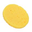 Maxbell Maxbell 10Pcs Face Cleansing Washing Pad Puffs Makeup Cosmetic Removal Sponge Yellow Sale