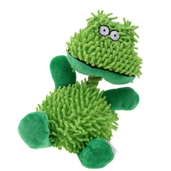 Maxbell Maxbell Funny Dog Toys Pet Puppy Chewing Squeaker Squeaky Plush Sound Play Toy S green For Sale