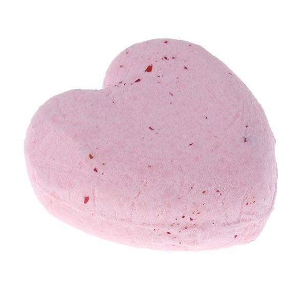 Maxbell Maxbell Heart Shaped Women Bubble Bath Salt Essential Oil Bomb Balls Pink Rose Hot on Sale