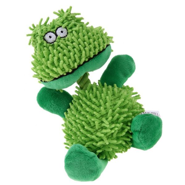 Maxbell Maxbell Funny Dog Toys Pet Puppy Chewing Squeaker Squeaky Plush Sound Play Toy S green For Sale